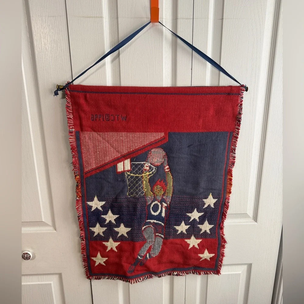 WTC 1996‎ basketball tapestry woven wall hanger